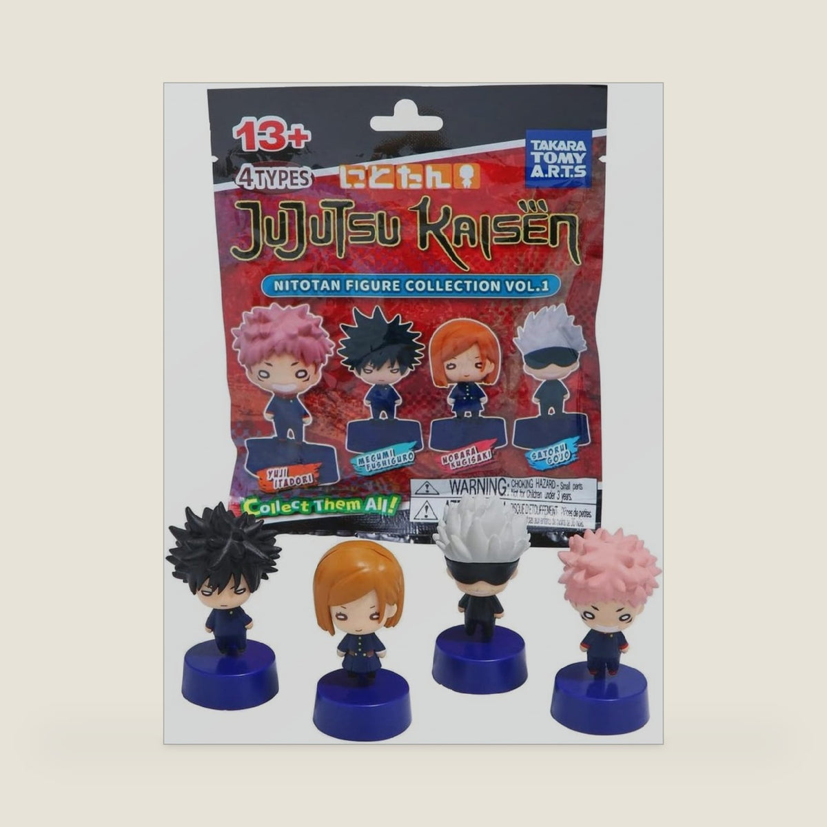 SCS Direct Mystery Blind Bag, Version 1 - 3 Pack - Mini 2" Collectible Toy Figures - Officially Licensed - Styles May Vary - Great Gift for Kids - Ages 13+