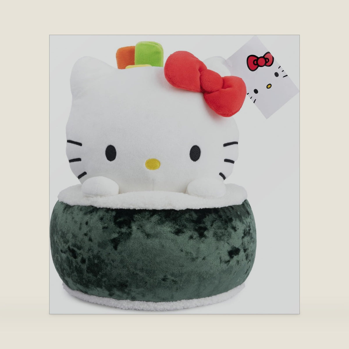 GUND Sushi Roll 10-Inch Plush Toy for Ages 1+