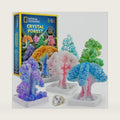 National Geographic Craft Kits for Kids - Crystal Growing Kit, Grow 6 Crystal Trees in Just 6 Hours, Educational Craft Kit with Art Supplies, Geode Specimen, STEM Arts & Crafts Kit (Amazon Exclusive)