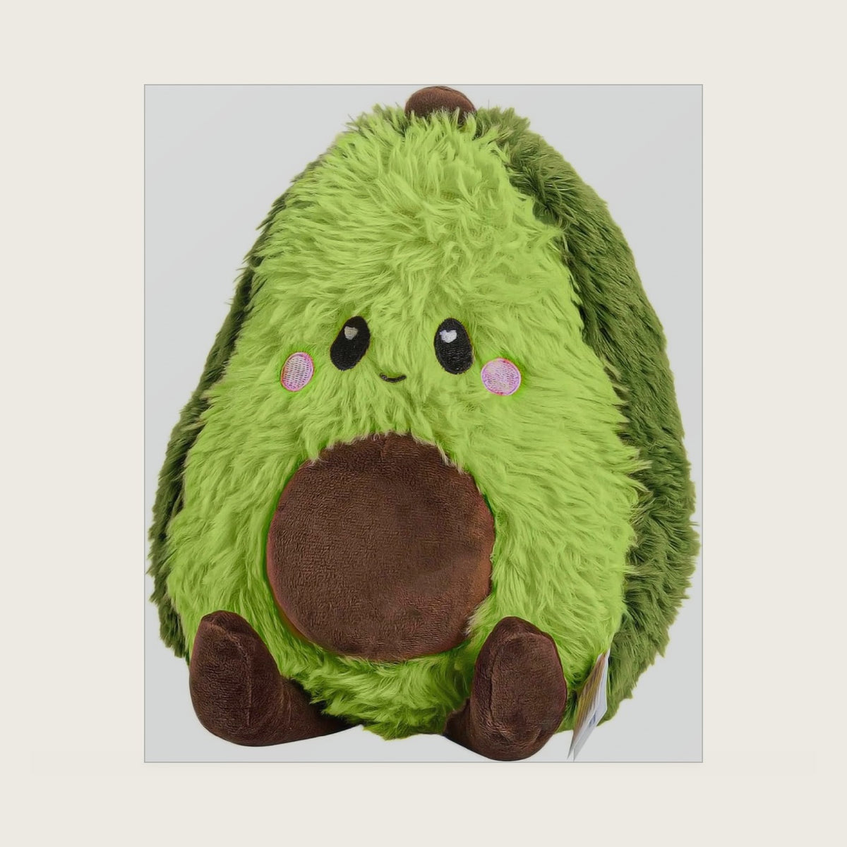 Avocado Microwavable Unscented Heating Pad for Women and Kids- Cute Soft Cozy Pillow Plush Heatable Warm Stuffed Animals - Hot and Cold Plushie Food Toy - Avocado Gifts for Girls and Boys