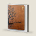 Personalized Family Bible | Custom NIV Family Tree Journaling Bible | Engraved Bible Wedding Bible Christian Gifts Family Bible for Wedding