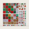 4200PCS+ Christmas Beads for Jewelry Making, Christmas Tree Snowflake Charms, Red Green Polymer Clay Beads Assorted Crystal Bead Gold Heart Star Spacer Bead for Bracelet Necklace Making DIY Crafts