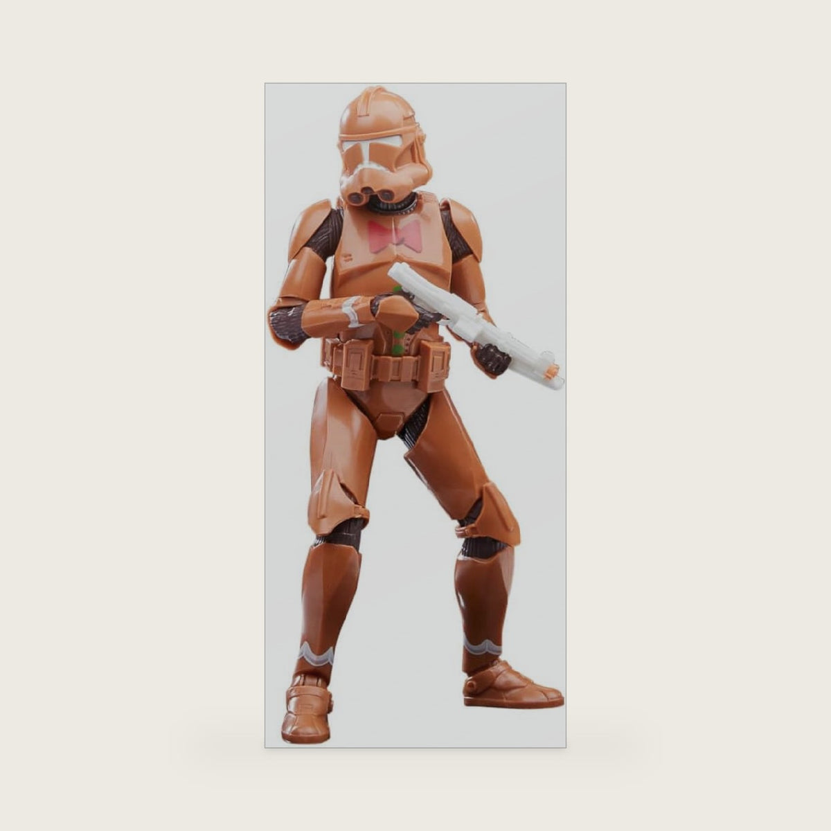 Star Wars,The Black Series Phase II Clone Trooper (Holiday Edition) 6-Inch F5610 Multicolored Collectible Figure Ages 4 and Up