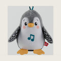 Baby Tummy Time Toy Flap & Wobble Penguin, Plush with Music & Motion for Sensory Play Newborns Ages 0+ Months