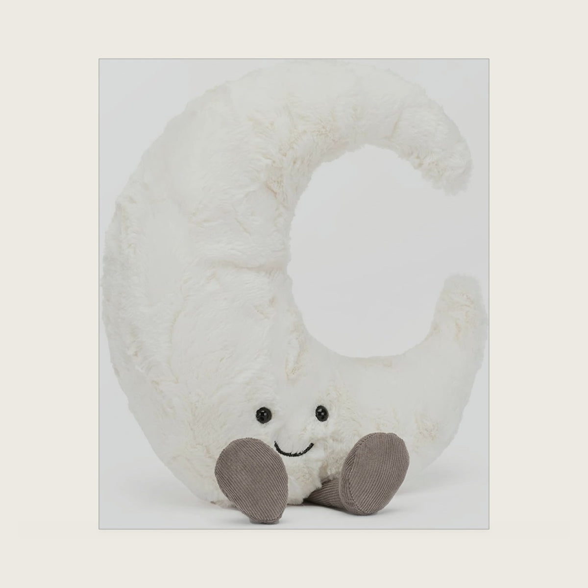 Amuseables Moon Stuffed Toy, Medium 10.5" - Moon Plush - Fun Gift Idea