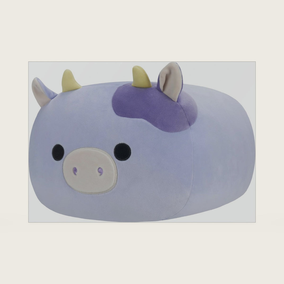 Stackables Original 12-Inch Bubba Purple Cow - Medium-Sized Ultrasoft Official Plush