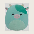 Original 14-Inch Seamus Green Cow with Fuzzy Belly - Large Ultrasoft Official Plush