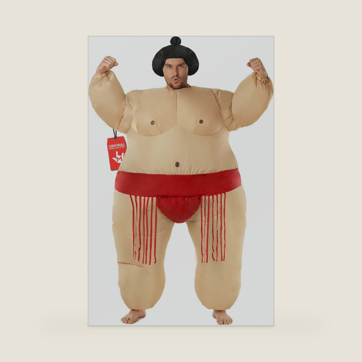 Morph, Sumo Wrestler Inflatable Costume, Halloween Costumes for Adults