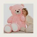 Tezituor 52 Inch Giant Pink Teddy Bear Stuffed Animal