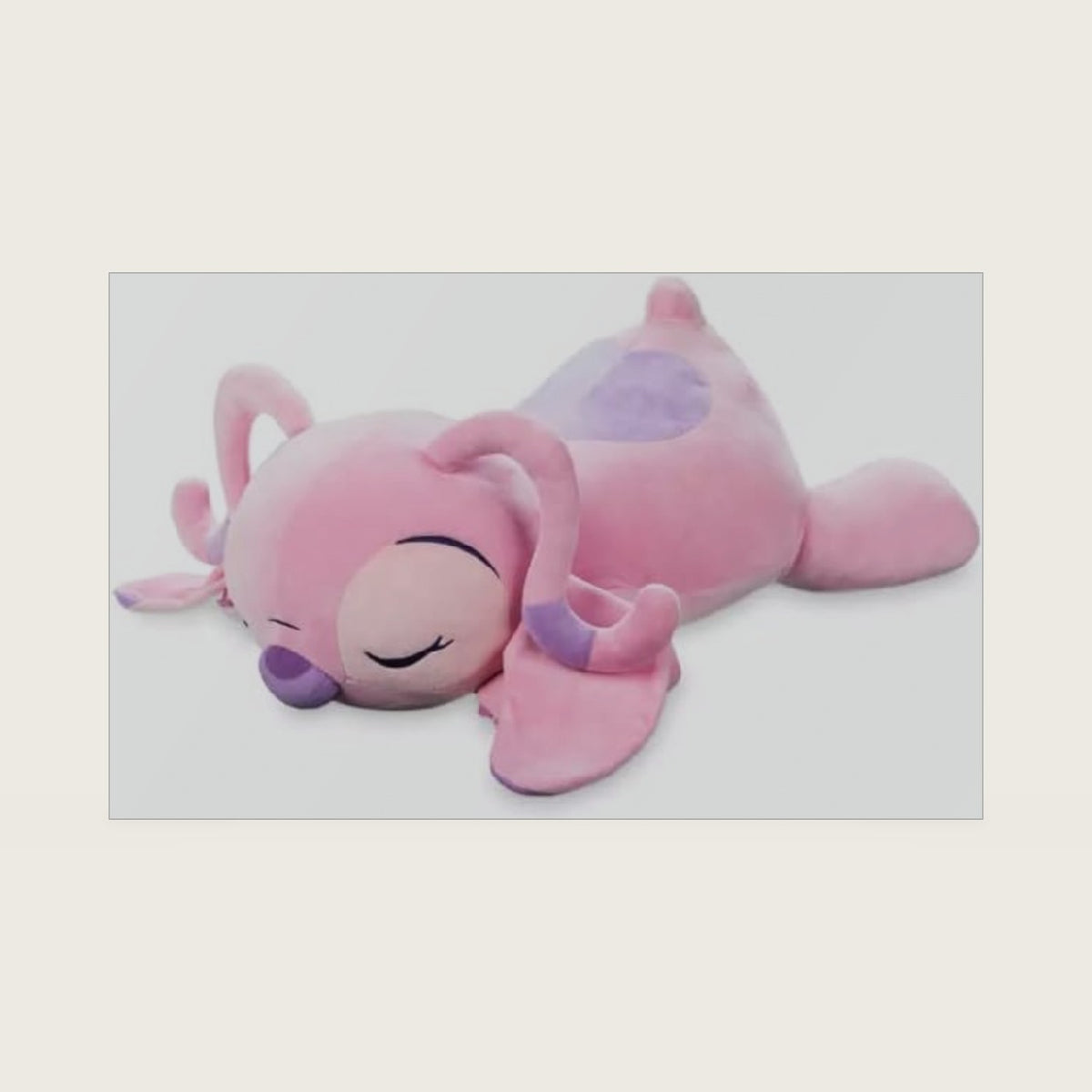 23" Cuddleez Mickey Minnie Mouse Plush - Cuddle Must Have Fans - Plush Perfect for Traveling, Car Rides, Nap Time & Play! (Angel (Pink))