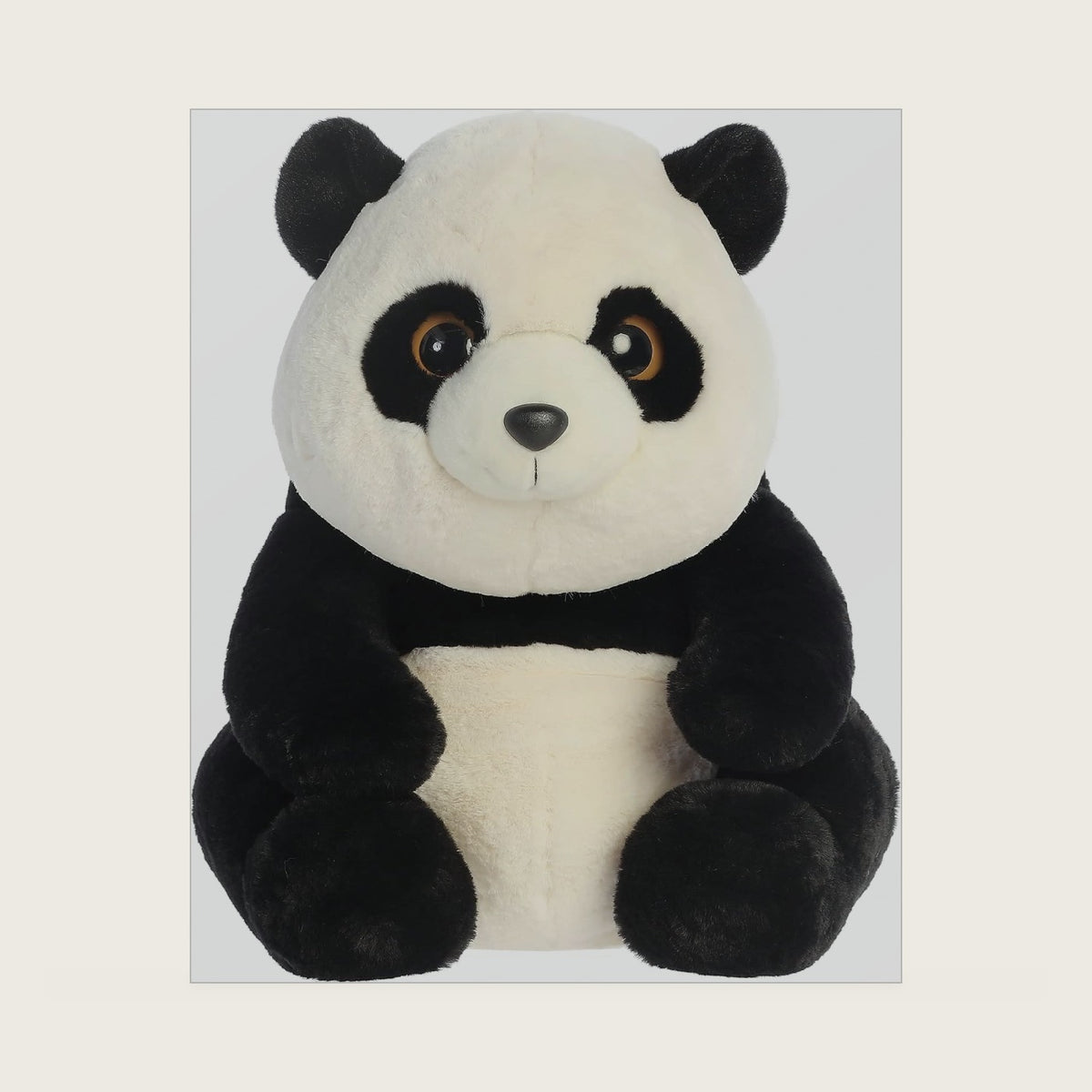 Adorable Lin Lin Panda Stuffed Animal - Irresistible Charm - Endless Snuggles - Black 19.5 Inches