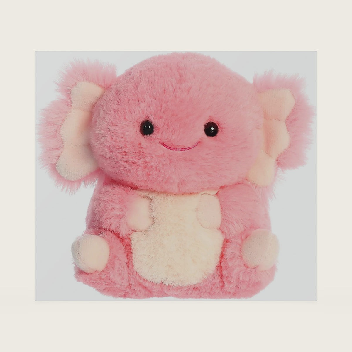 Rolly Pet 5.5" Ari Axolotl Playful Stuffed Animal