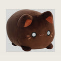 ® Enchanting Tasty Peach® Kona Coffee Meowchi Stuffed Animal - Bright & Colorful Design - Showpiece Plush - Brown 7 Inches