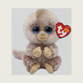 Beanie Bellies-TY41036 Stubby Monkey Soft Toy, 15 cm, TY41036, Brown, Beige, Small
