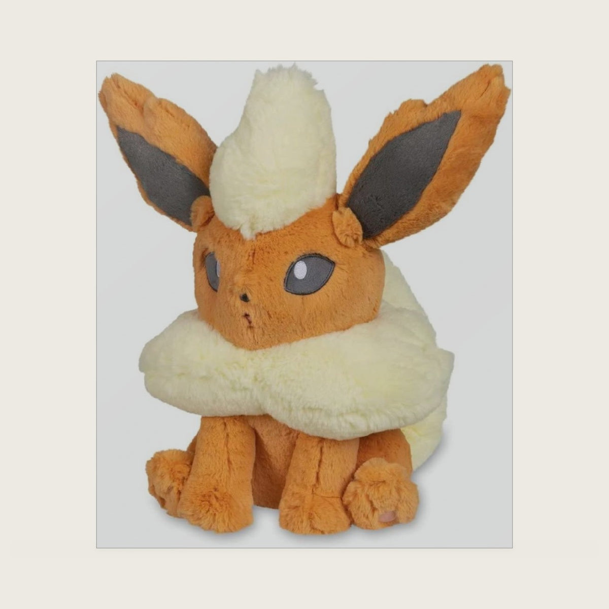Center: Flareon Comfy Friends Plush, 17 ¼ Inch