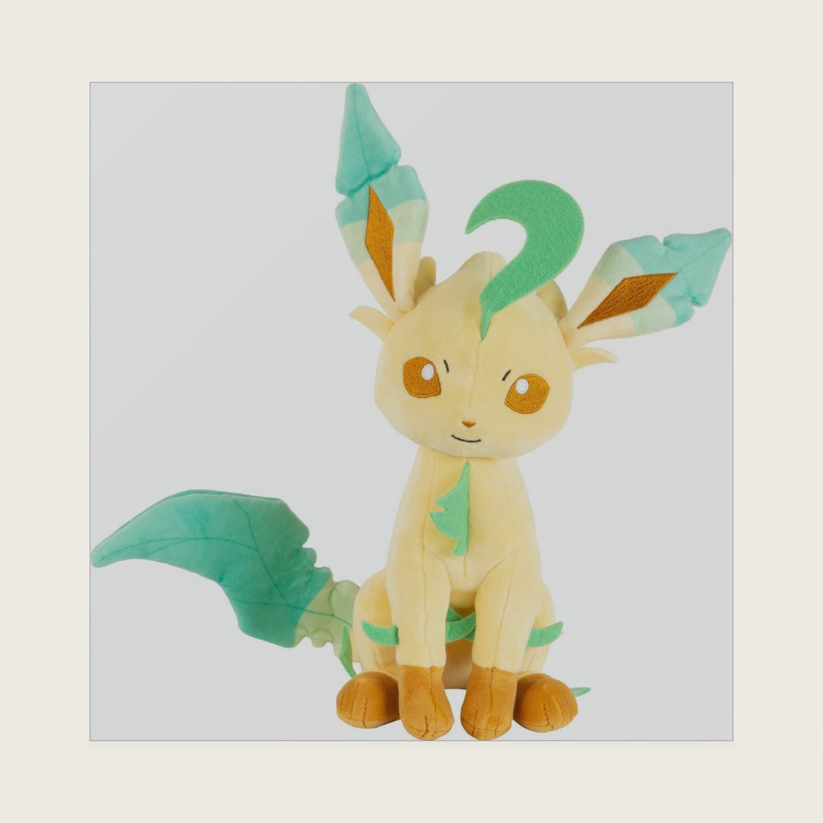 Leafeon Plush - 8-Inch Soft Plush with Authentic Details