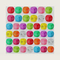 40 Pcs Motivational Foam Ball Toys Cubes with Quotes for Adults Kids