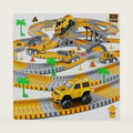 Kids Toys 253 PCS Construction Race Tracks, Create A Engineering Road Game