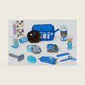 Melissa & Doug Barber Shop 16-Piece Shaving Accessories Pretend Play Set