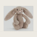Bashful Beige Bunny Small - L: 8 cm x l: 9 cm x h: 18 cm