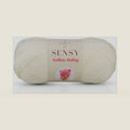 S Sensy Softee Baby - Premium Anti - Pill Acrylic, Yarn, Creamy, 273 Yards