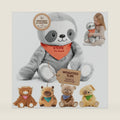 Lilly's Love Weighted Stuffed Animals for Adults & Kids, 5 lb Sloth Stuffed Animal, Large Weighted Plush with Removable Insert & Machine Washable Cover, Huggable Sloth Plush Gift - Stevie The Sloth