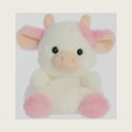 Palm Pals 6" Belle Strawberry Cow Adorable Plush