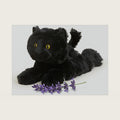 warmies Microwavable & Weighted Stuffed Animal Plush, Black Cat Plushie