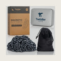 Magnetic Putty Pebbles – Over 1100 Ferrite Stones – Mild Fidget Magnets for a Satisfying Sensory Experience for Adults