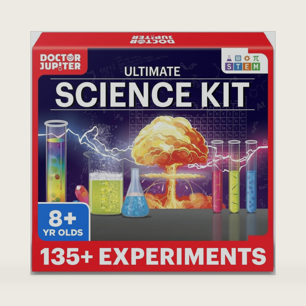 Doctor Jupiter Ultimate Science Experiments Kit for Kids Ages 8+