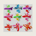 30 Packs Airplane Mini Pop Fidget, Autism Sensory Birthday Birthday Party Favors Gifts for School Classroom, Adult and Kids