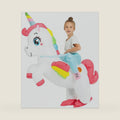 JUROSAICA Unicorn Costume Girls Kids Inflatable Costume Ride On Halloween Costumes Boys