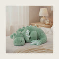 ARELUX Large 36in Cute Dragon Stuffed Animals Plush Toy,Soft Green Pterosaur Plushie Giant Fuzzy Dinosaur Pillow Plushies with Wings Cuddly for Friends Family Member