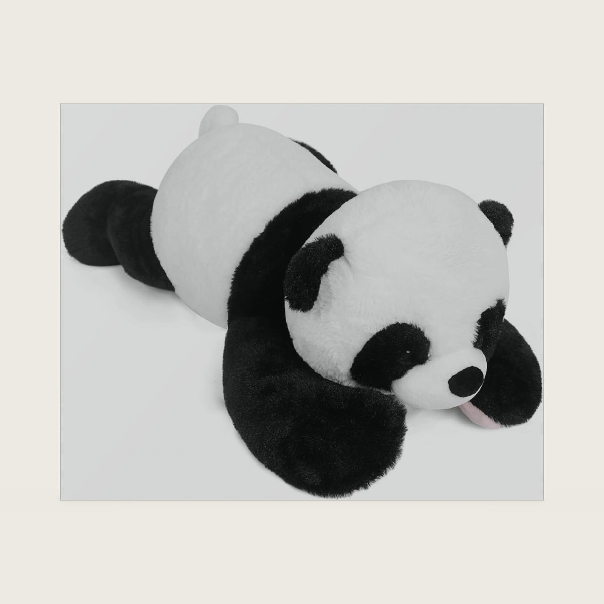 Weighted Stuffed Animals 24”, 4.2LB Heavy Panda Bear Plush Pillow