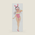 Super Sonico BiCute Bunnies Pink Rabbit Version PVC Figure, Multicolor