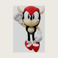 Great Eastern Entertainment Sonic The Hedgehog- Mighty The Armadillo Plush 10" H