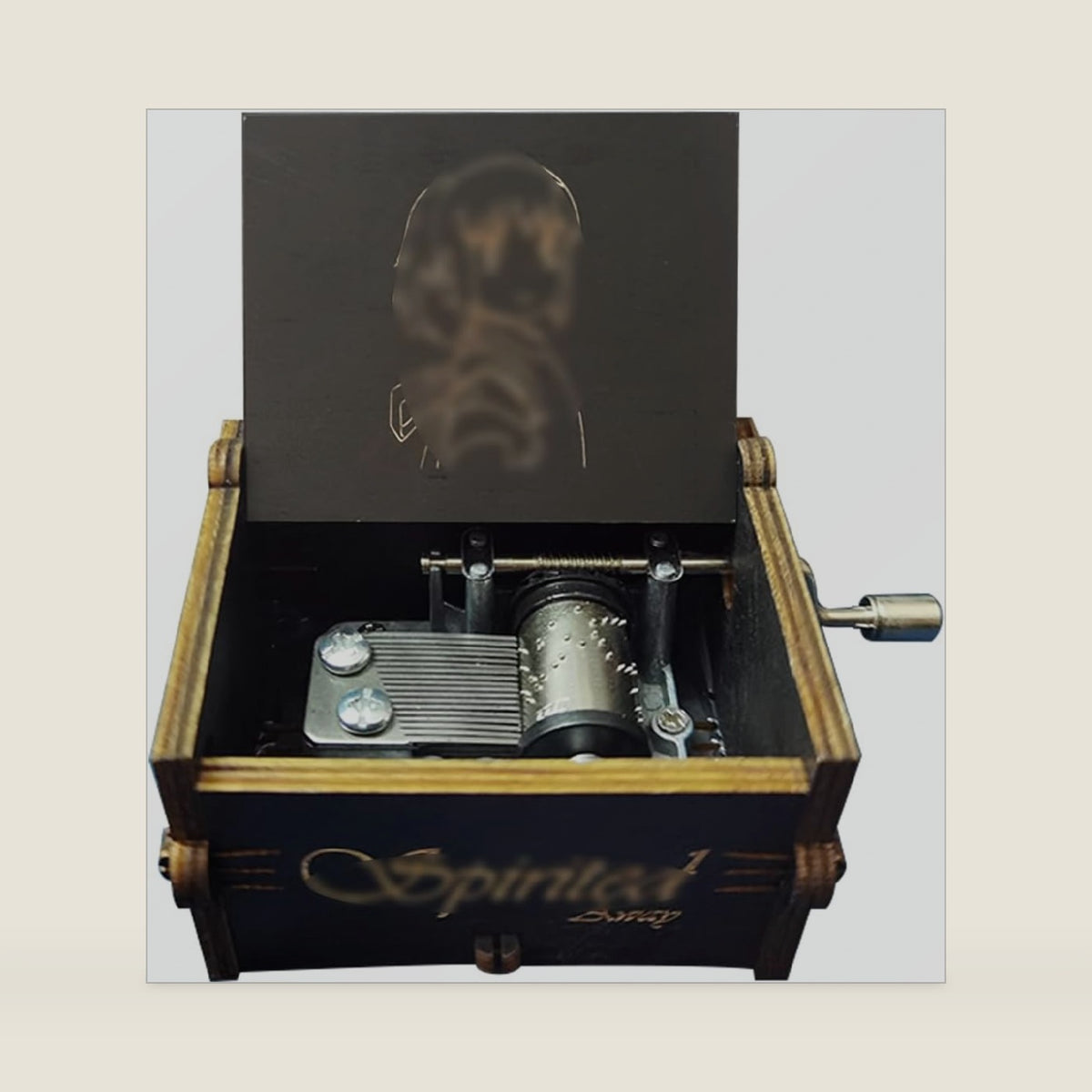 Spirited Away's Music Box, Wooden Hand-cranked Music Box, Wooden Toys for Anime Fans, Gifts for Girlfriends and Children, Valentine's Day, Birthdays, Halloween and Christmas.