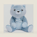 HUGIMALS Frankie the Cat 20 Inch 4.5 lb Heavy Cute Sensory Weighted Comfort Plush | Large Unscented Washable Self Care Calming Stuffed Animal for Kids, Teens and Adults