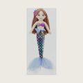 June Garden 18" Tifara Mermaid Plush Doll with Yarn Hair