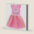 Bluey Girls' Short Sleeve Tulle Tutu Dress Toddler to Big Kid