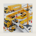 Kids Construction Toys, Construction Truck Toys Set w/Crane, Excavator, Forklift,Bulldozer,Dump Trucks,Cement Truck,Road Roller, Alloy Construction Vehicle Toys for 3 4 5 6 7 Years Old Boys Gifts