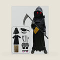 longpo Halloween Costumes for Boys Grim Reaper Costume Kids Scary Suit