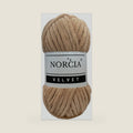 Soft Velvet Yarn Chenille Yarn for Crocheting Super Bulky 100g (74.3 yds) Baby Blanket Yarn for Knitting Amigurumi Yarn Fancy for Crochet Weaving Craft (Camel, 1 Skein)