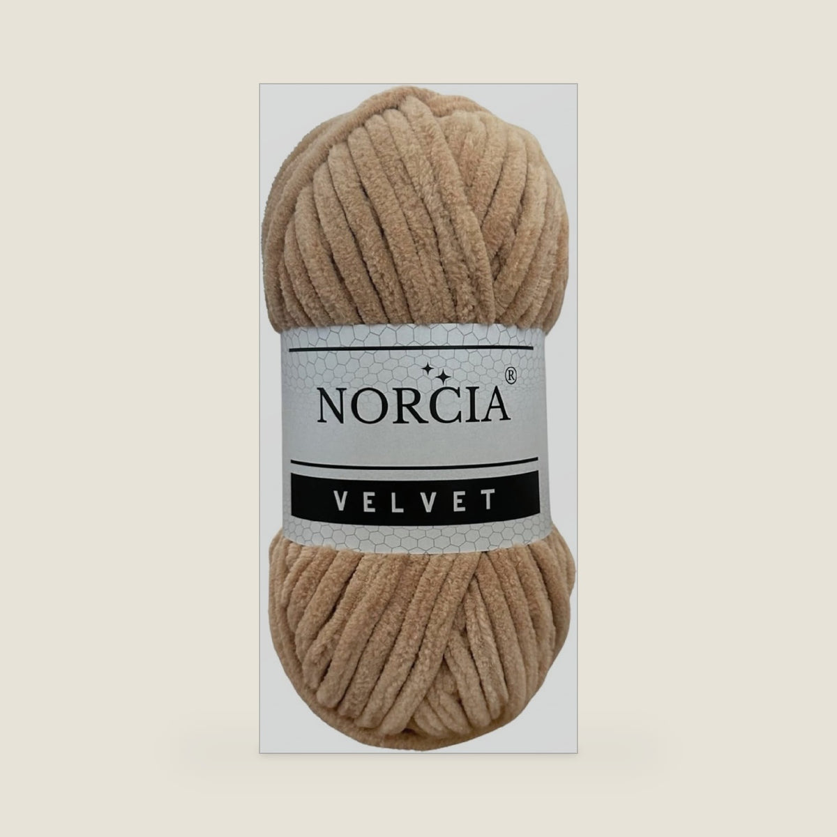 Soft Velvet Yarn Chenille Yarn for Crocheting Super Bulky 100g (74.3 yds) Baby Blanket Yarn for Knitting Amigurumi Yarn Fancy for Crochet Weaving Craft (Camel, 1 Skein)