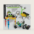 DIY STEM Engineering Gift Science Craft Set Electric Robot Kit for Age 8-14