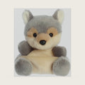 ® Adorable Palm Pals™ Lucian Wolf™ Stuffed Animal - Fun Collectible Plush for Kids and Adult Collectors - Perfect for Decorating Rooms and Birthday Gifts - Gray 5.5 Inches