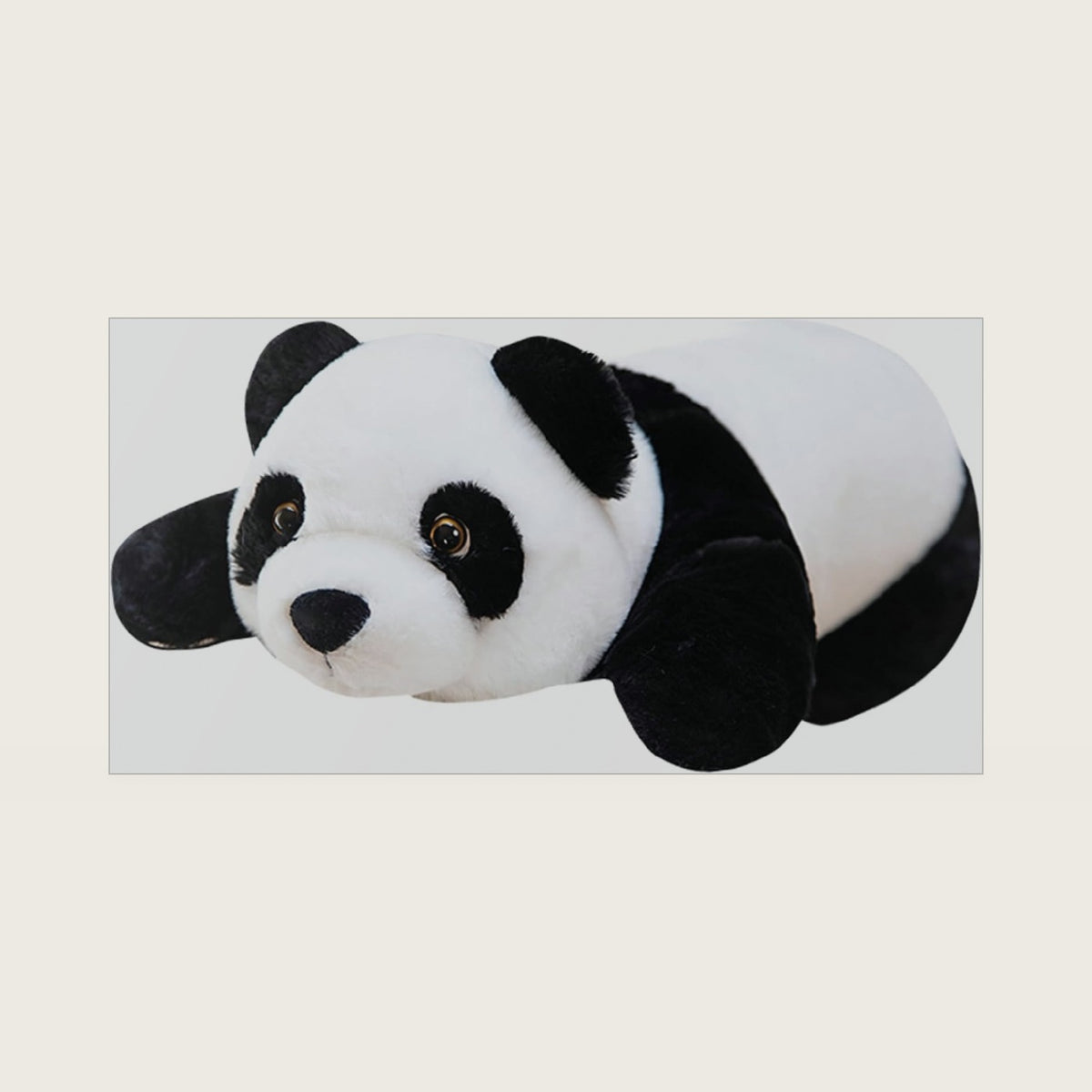 Hronsa Weighted Stuffed Animals, 15.3" Weighted Panda Plush Toy Cute Panda Weighted Plush Animals Pillow Gifts for Kids Adults