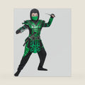 Spooktacular Creations Red Ninja Costume for Boys, Child Red Ninja Costume with Accessories for Kids Halloween Themed Parties