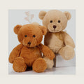 Wettarn 2 Pack 18" Teddy Bear Stuffed Animal Plush, Light Brown, Dark Brown