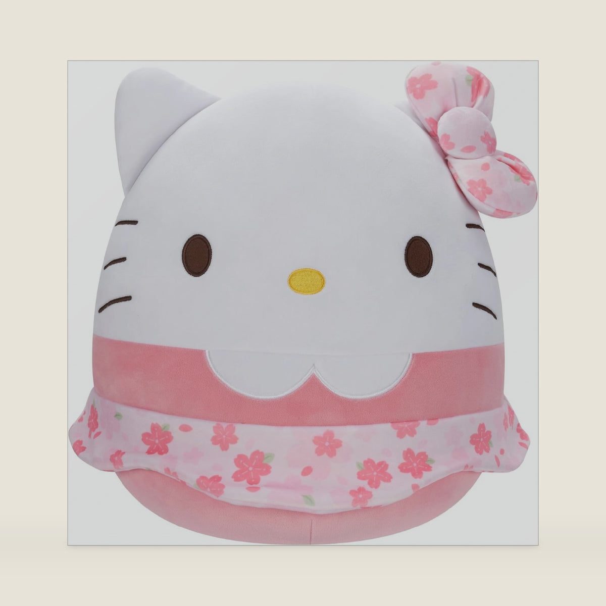 Squishmallows Original 14-Inch Floral Dress and Bow Plush - Medium-Sized Ultrasoft Official Jazwares Plush